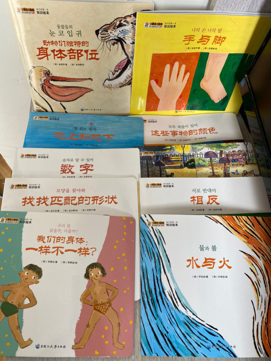全新宝宝知识绘本《孩子的第一本知识绘本》小...