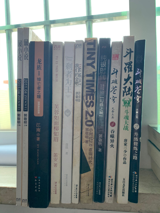 二手旧书，最文化郭敬明《小时代2》落落笛安...
