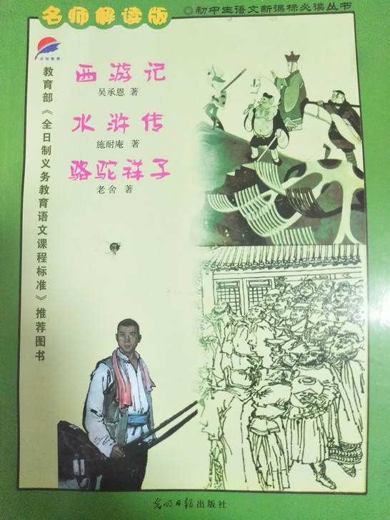 初中生语文新课标必读丛书9成新一共12本外...