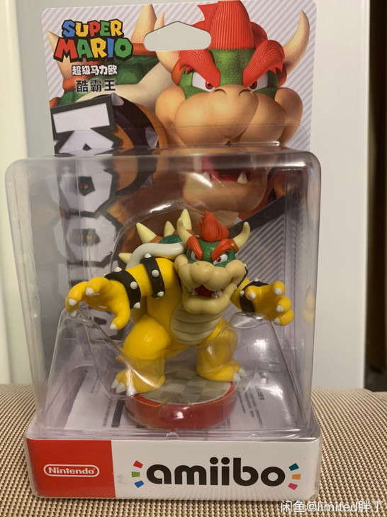正版任天堂马里奥amiibo，国行经典库巴...