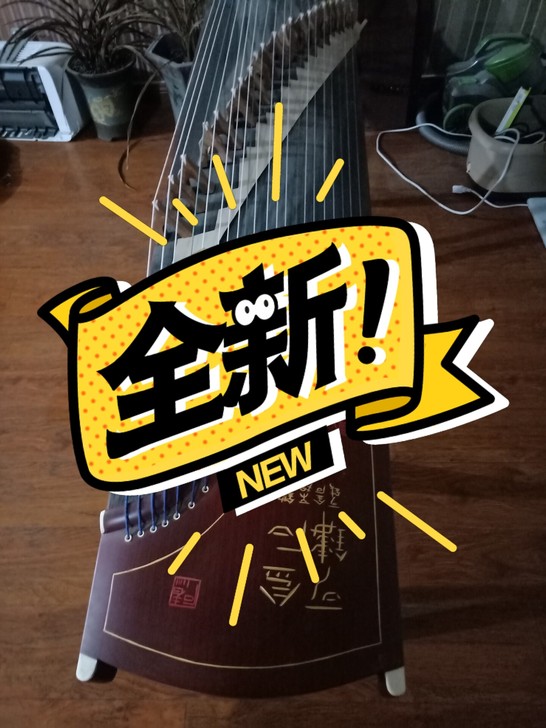 全新古筝，买来准备学的，一直没有时间就搁置...