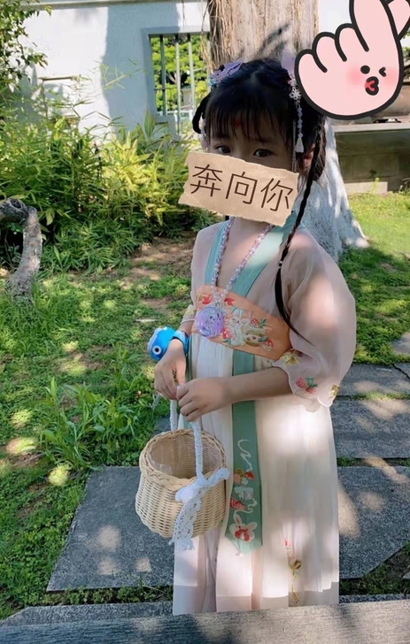 【汉服古风】夏季女童古装连衣裙