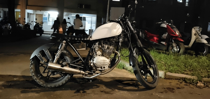 复古摩托车 长劲鹿摩托车 水冷发动机复古摩...