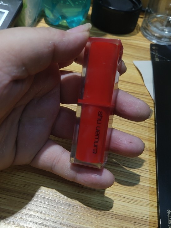 植村秀小方管口红mor570