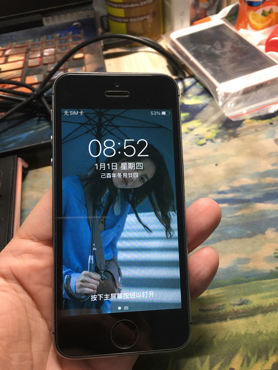 iPhonese黑色64G苹果se深空灰6...