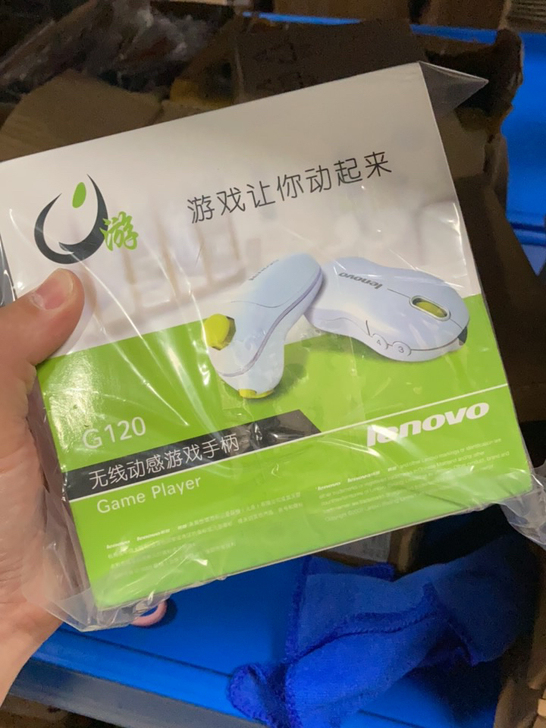 全新未开封，联想G120无线动感游戏手柄，...
