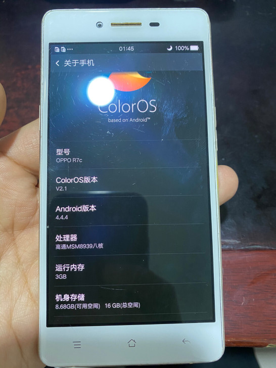 oppo R7c  16g，一切正常150...
