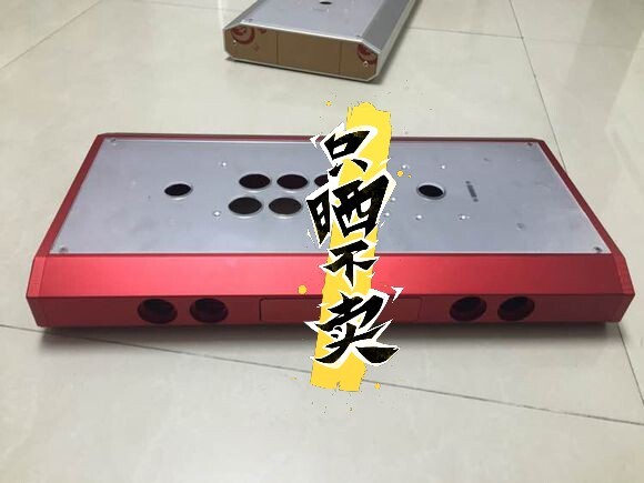 K6摇杆，K6第六代铝合金摇杆，底板是街霸...