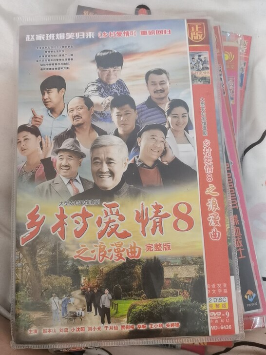 处理DVD光盘，双碟5元，（电视剧乡村爱情...