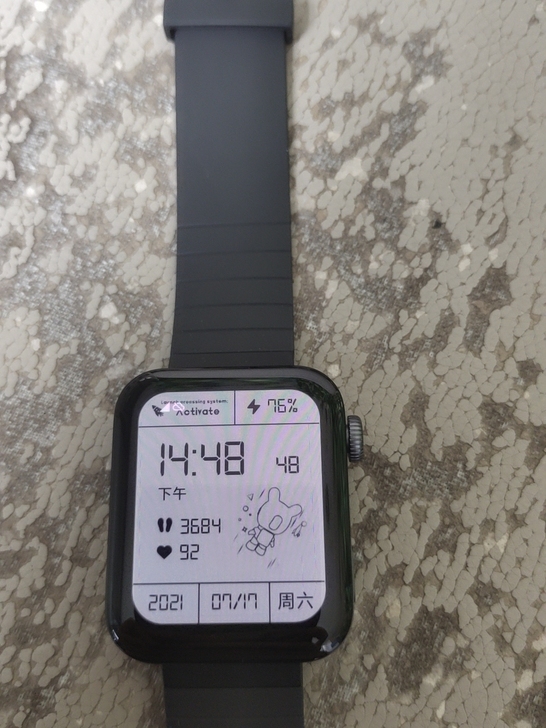 小米手表，买来就用了几天99新，可小刀