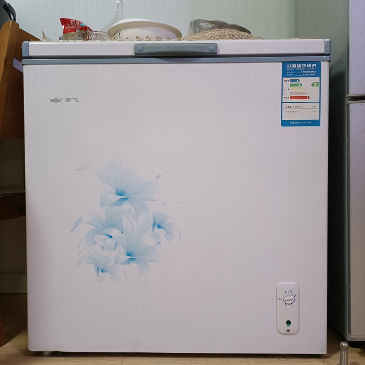 新飞冰柜。