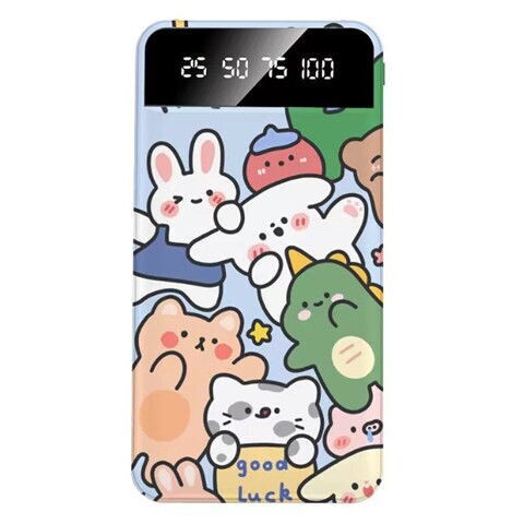 全新大容量充电宝带线20000送全新大充电头