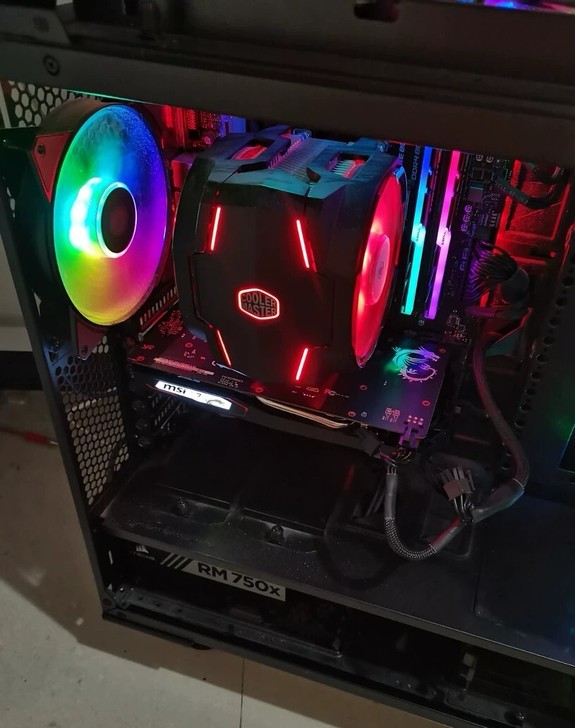 酷冷至尊暴雪T610P散热器包邮 6热管C...