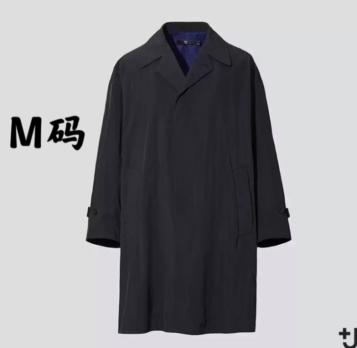 【合作款】男装 +J 宽松男士风衣(外套)...