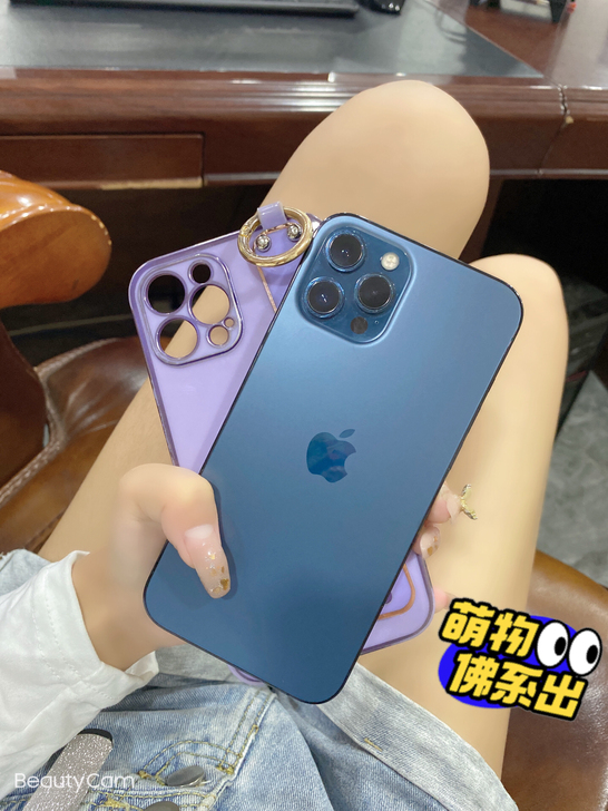 苹果 12promax，海蓝色，256g，...