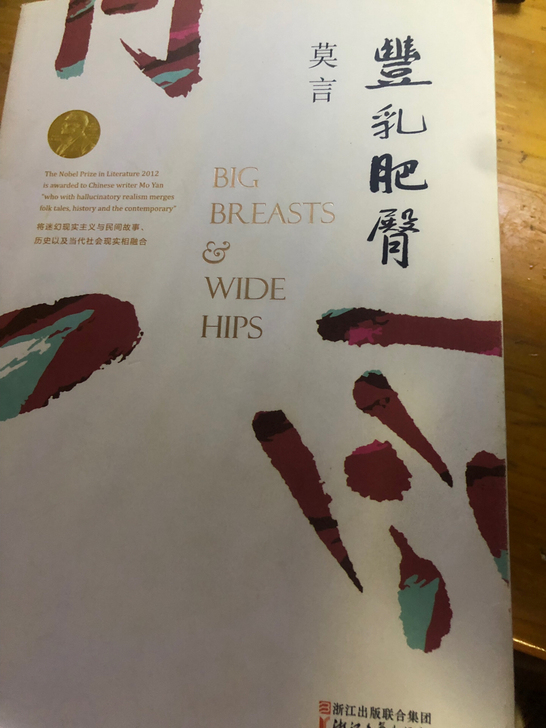正版图书。莫言，丰乳肥臀，二手图书，