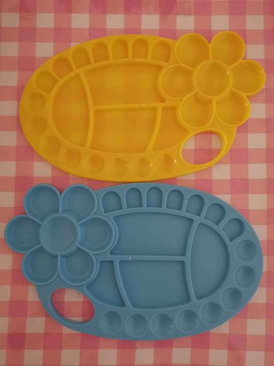 全新调色盘2个+2B绘画考试用铅笔一盒12支