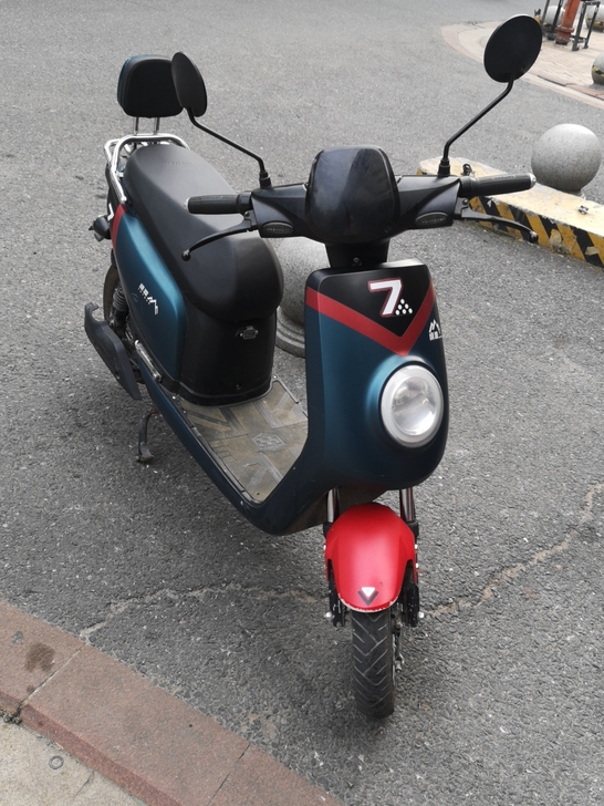 绿源电动车，几乎全新