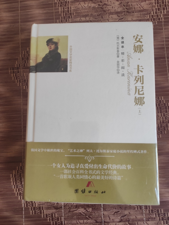 全2册 安娜卡列尼娜 上下册 托尔斯泰 精...
