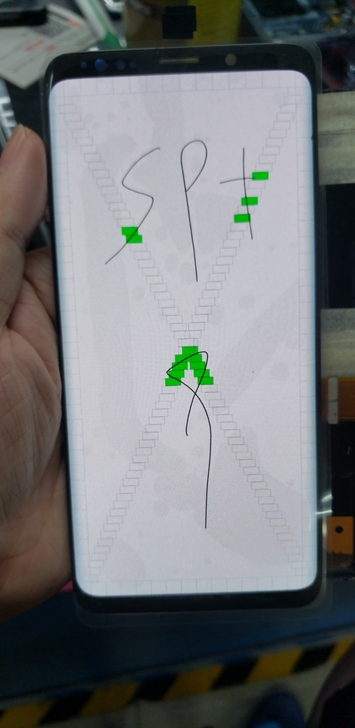 三星s9+二手机，工作机，屏幕瑕疵有小点，...