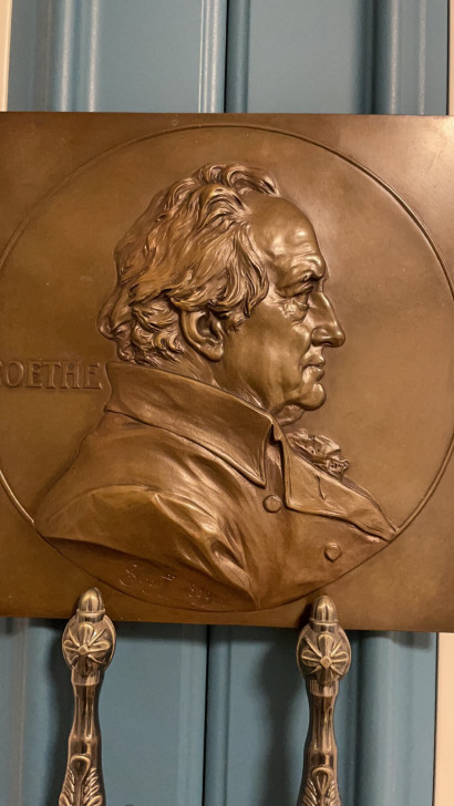 【安东沙夫电镀】1889年歌德纪念章