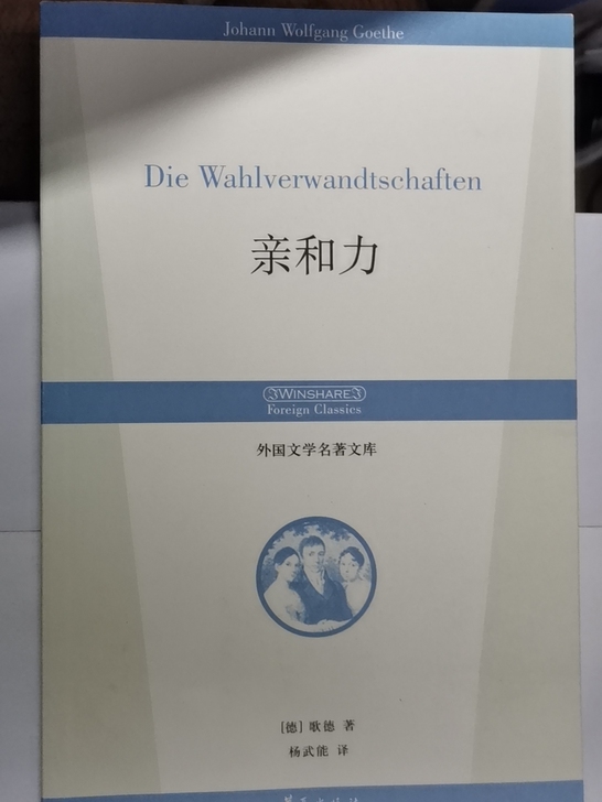 歌德 亲和力小说 正版 全新 2007年杨...