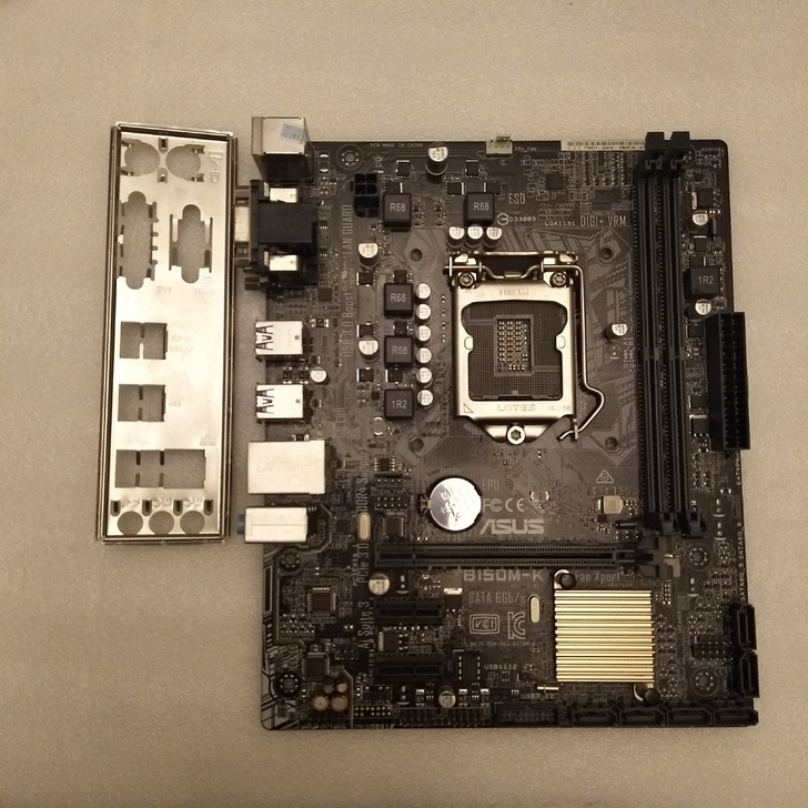 华硕 B150M-K 台式机电脑主板