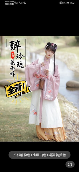 花雨辞原创汉服女【醉玲珑】明制立领斜襟长袄...