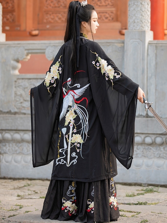 【可出可换】君不见黑色大全套M，可换汉服，...