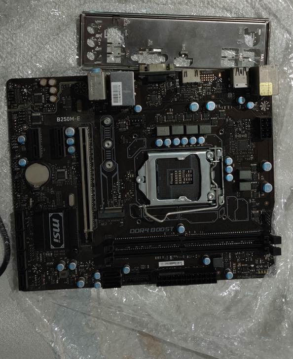 小板微星b250m-A，更换新平台闲置，无...