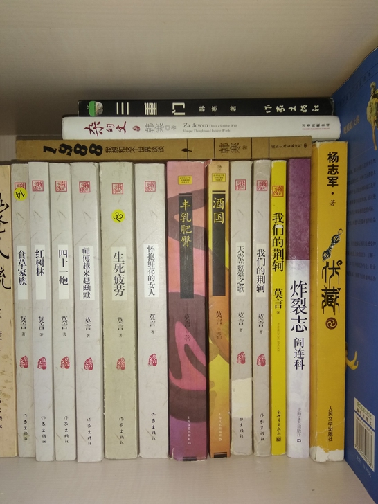 莫言 梁晓声 陈忠实 王蒙