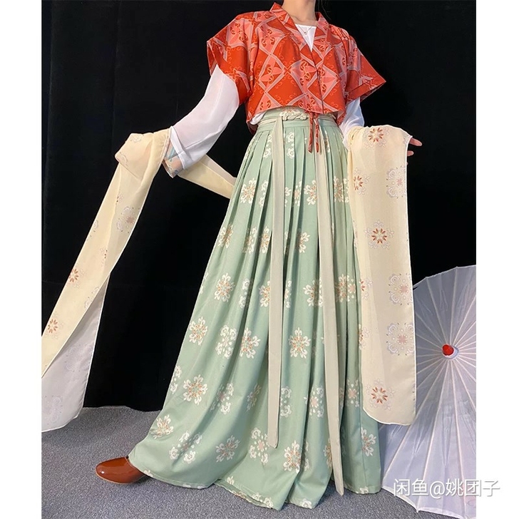 荨茉店庆款 如梦令原创正版汉服女唐制唐背子...