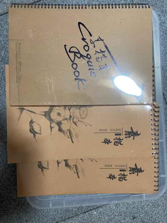 出闲置：全新未拆晨光得力8k素描本，至于为...