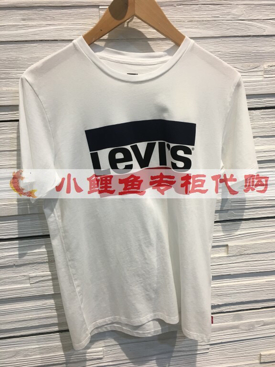 LEVIS李维斯LOGO印花男士纯棉短袖T...