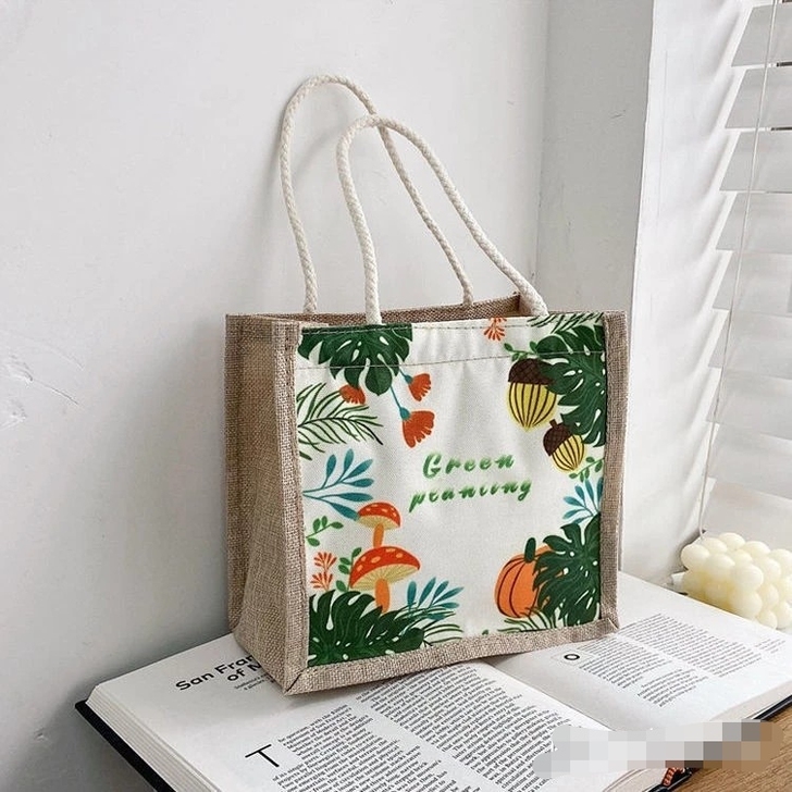 清仓处理！7.5元包邮全新手提帆布包