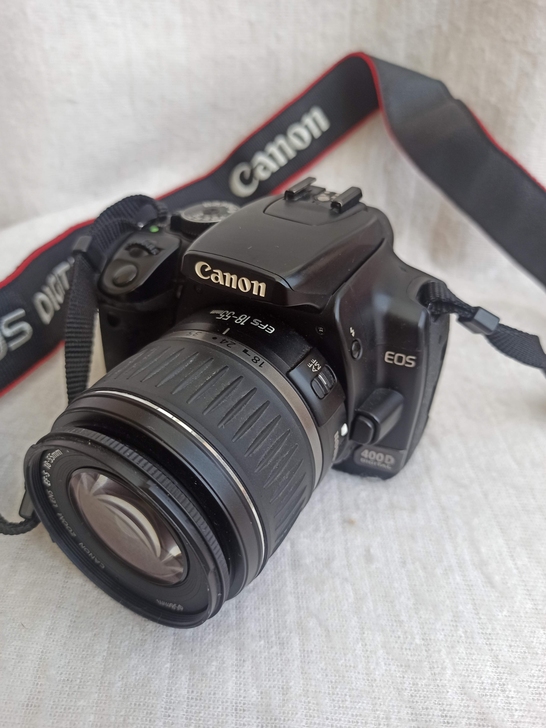 佳能单反相机 佳能400d 带佳能18 5...
