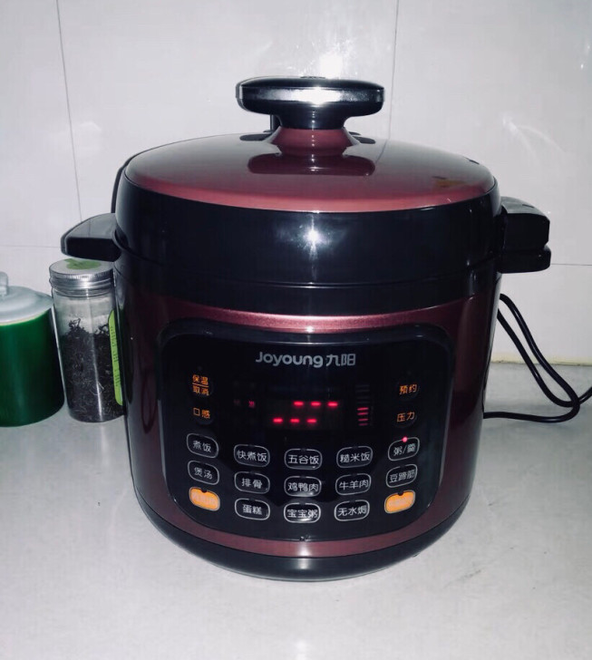 电饭煲九阳电压力锅家用5L双胆智能预约饭煲...