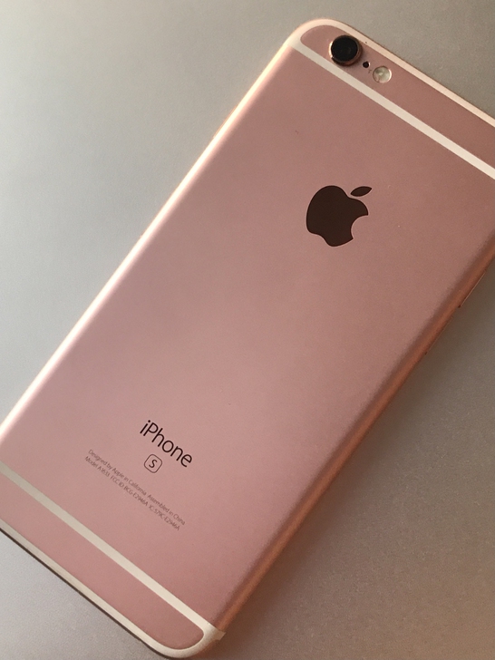 苹果6代iphone6s原装95新玫瑰金全...
