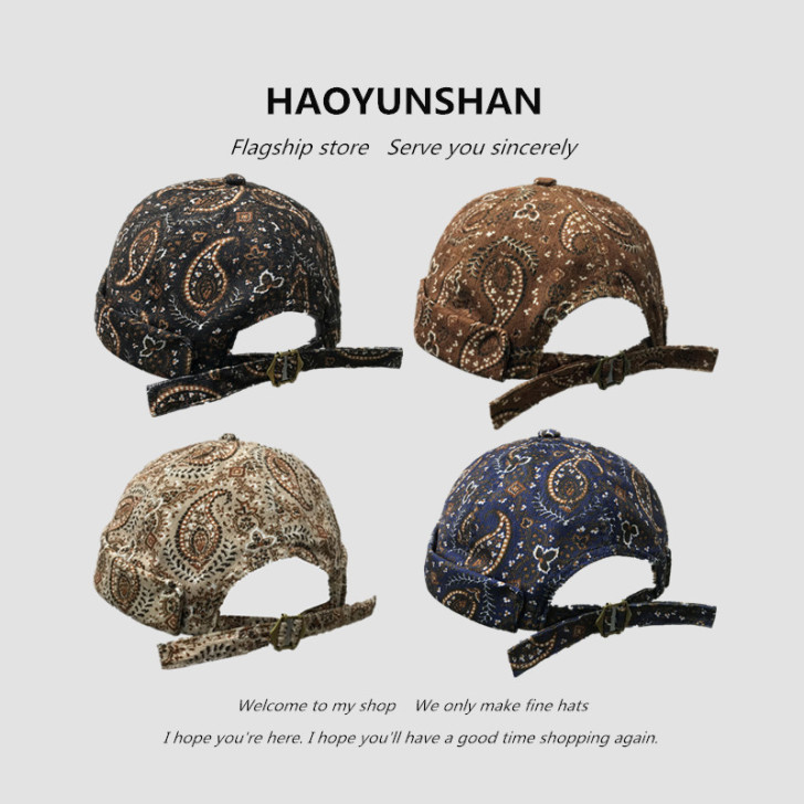 瓜皮帽 帽子 民族风