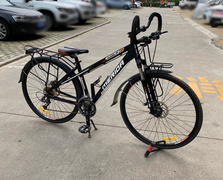 美丽达野狼2，27速，给孩子买的上学用，现...