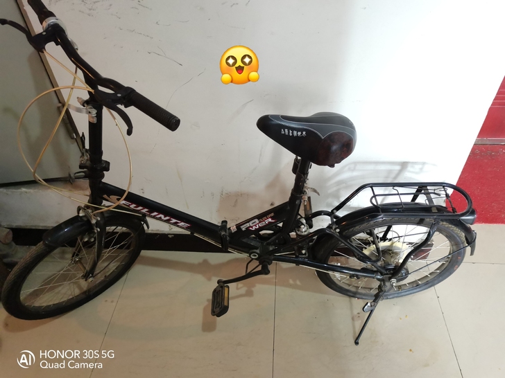 闲置的折叠自行车，便宜出售，本地自提，不发...