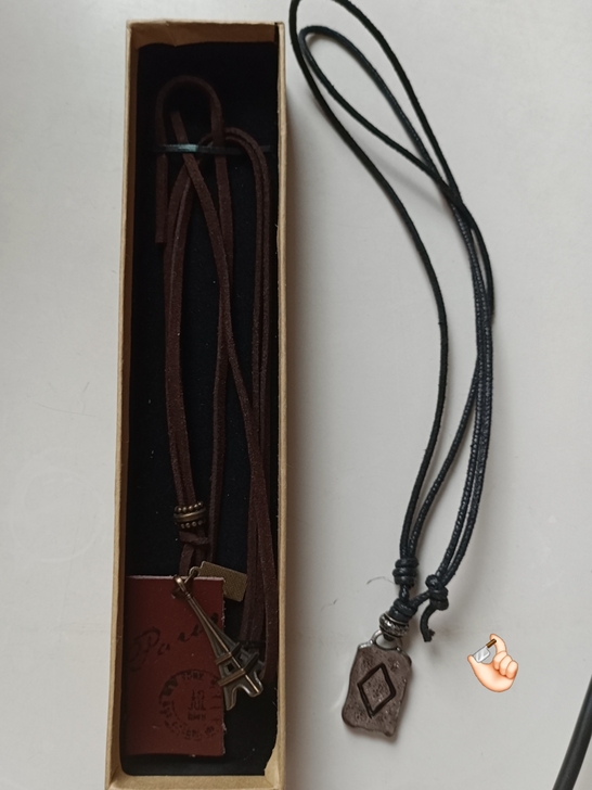 清项链，可小刀