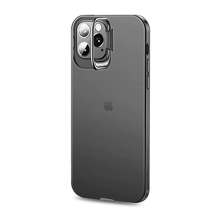 苹果iPhone12手机壳磨砂支架保护壳 ...