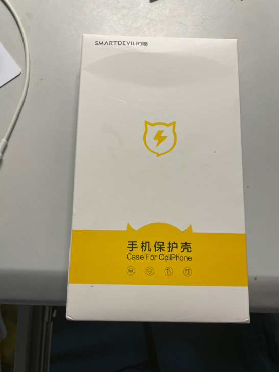iphone12mini闪魔透明保护壳，没...