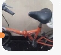 低价转让折叠自行车