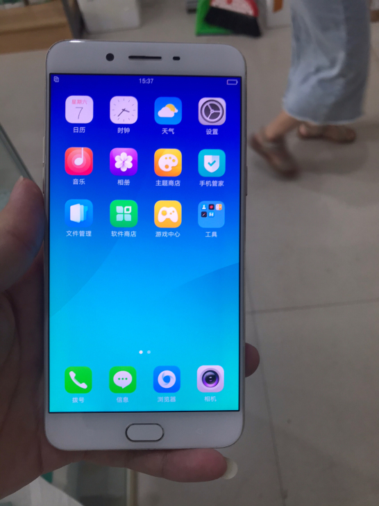 Oppo r9splus 金色，9成新，全...