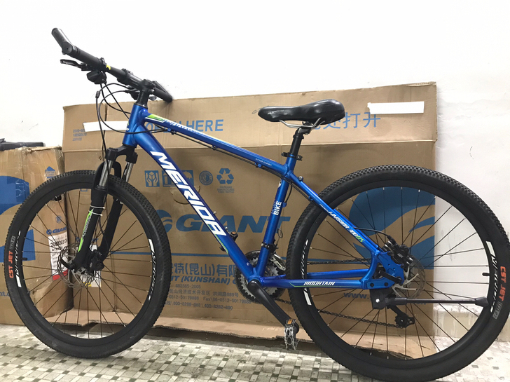 美利达勇士300DS山地车 。17车架 2...