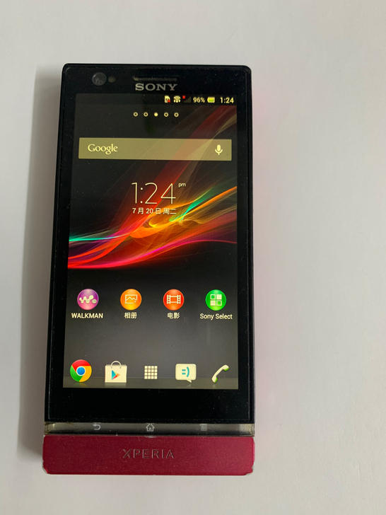 Sony lt22i 索尼老款手机 能开机...