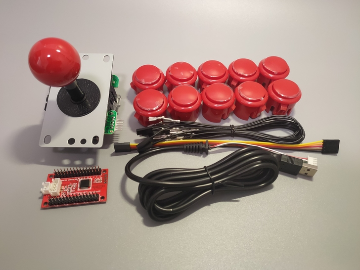 DIY街机摇杆套件PC360安卓PS3 l...