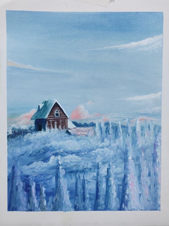 全新 尺寸40*32cm  油画纸  毕加...